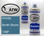 Preview: Honda, North Shore, 139P: 400ml Sprühdose + 400ml Klarlack - Set, von ATW Autoteile West.